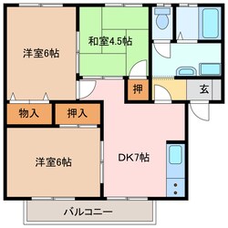 アビタシオン　シードⅠの物件間取画像